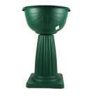 Pedestal Planter  Green 40cm