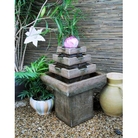 Northern Lights Water Feature with LED Light