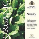 Spinach : Palco F1 - Duchy Originals 1 packet