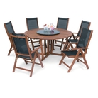 New Oxford 1.5m Collection with Black Granite Lazy Susan