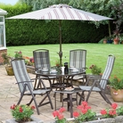Antigua Striped Reclining Garden Furniture Collection