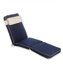 Luxury Garden Lounger Cushion