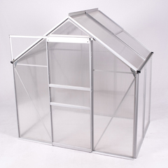 Greenfingers Aluminium Greenhouse - 6' x 4'