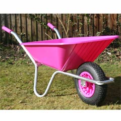 County Clipper Wheelbarrow Pink - 90 Litre