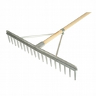 Faithfull Aluminium Landscape Rake Complete with Handle