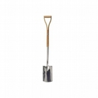 Faithfull Stainless Steel Border Spade - Ash Shaft YD