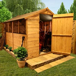 BillyOh 300M Value Apex Garden Shed 7'x6'