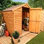 BillyOh 20S Windowless Rustic Economy Overlap Apex Shed - 6'x6'