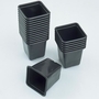 Square Plant Pots (Pack of 20) Pack of 20 - Gardening Equipment  Extra! Gardening Essentials
